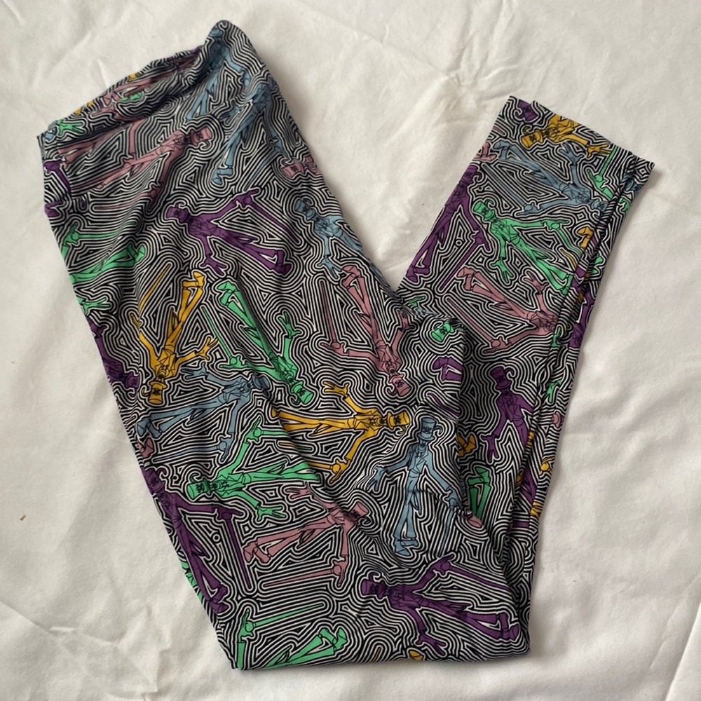 Lularoe Disney leggings Dr. Facilier TC